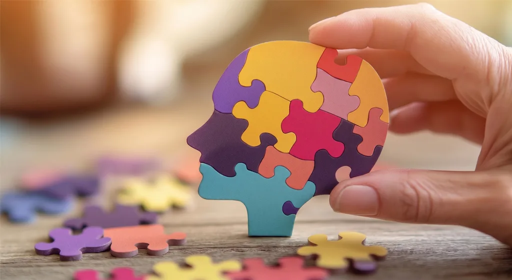 Sessão terapêutica infantil em ambiente clínico