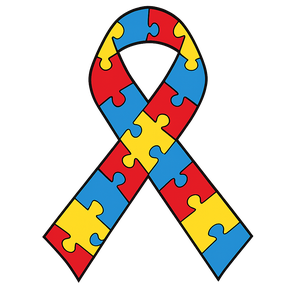 Símbolo do autismo representando a Terapia ABA